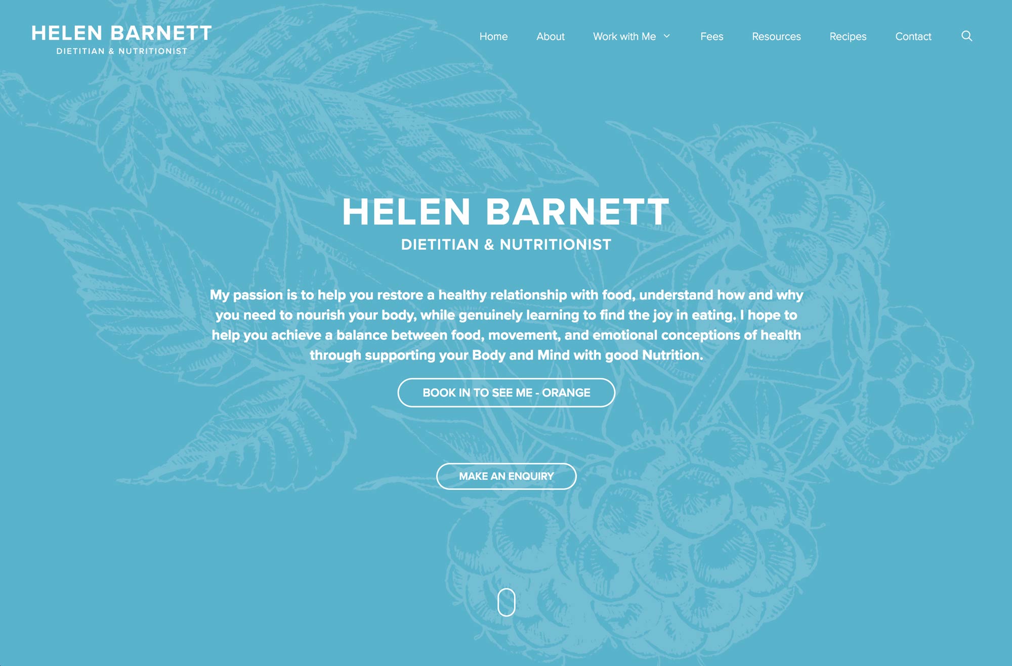 Helen Barnett Website Design and Development