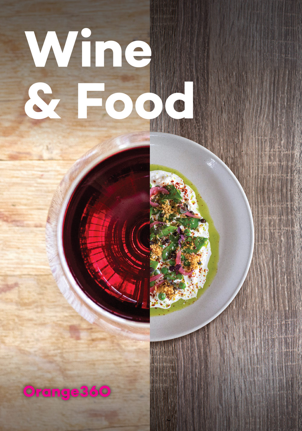 Orange 360 Wine and Food Guide Cover